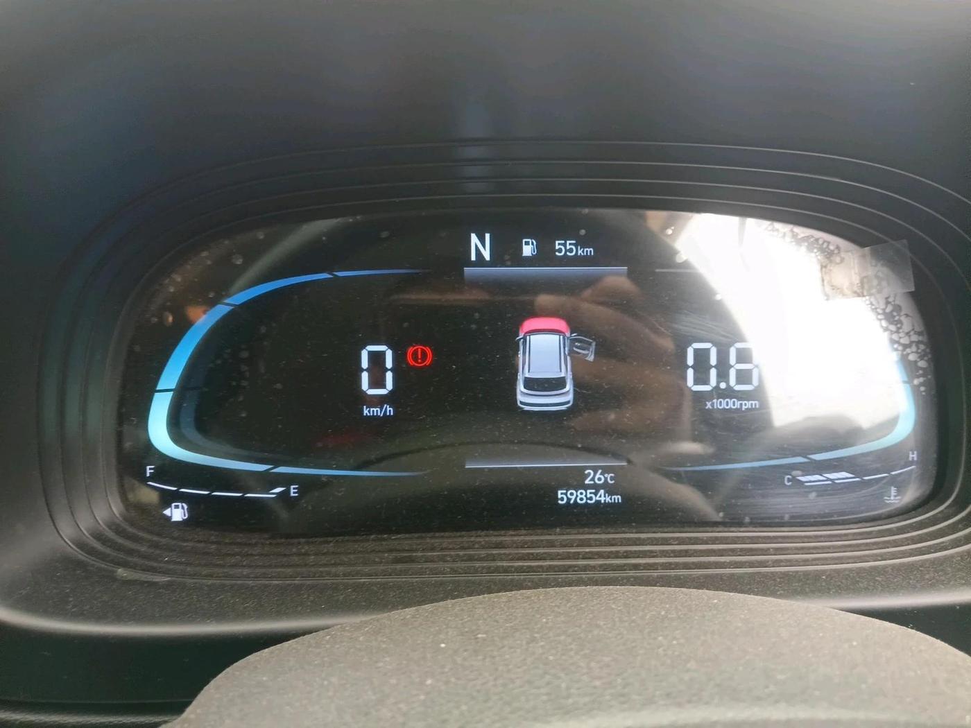 2022 Hyundai VENUE SX 1.0 (O) TURBO IMT, Petrol, Manual, 59,854 km, interior