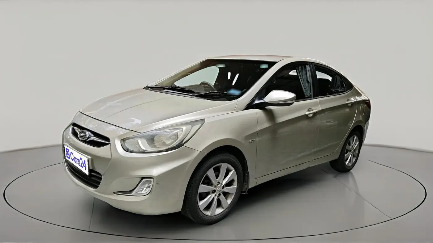 2012 Hyundai Verna FLUIDIC 1.6 VTVT SX, Petrol, Manual, 60,194 km, exterior