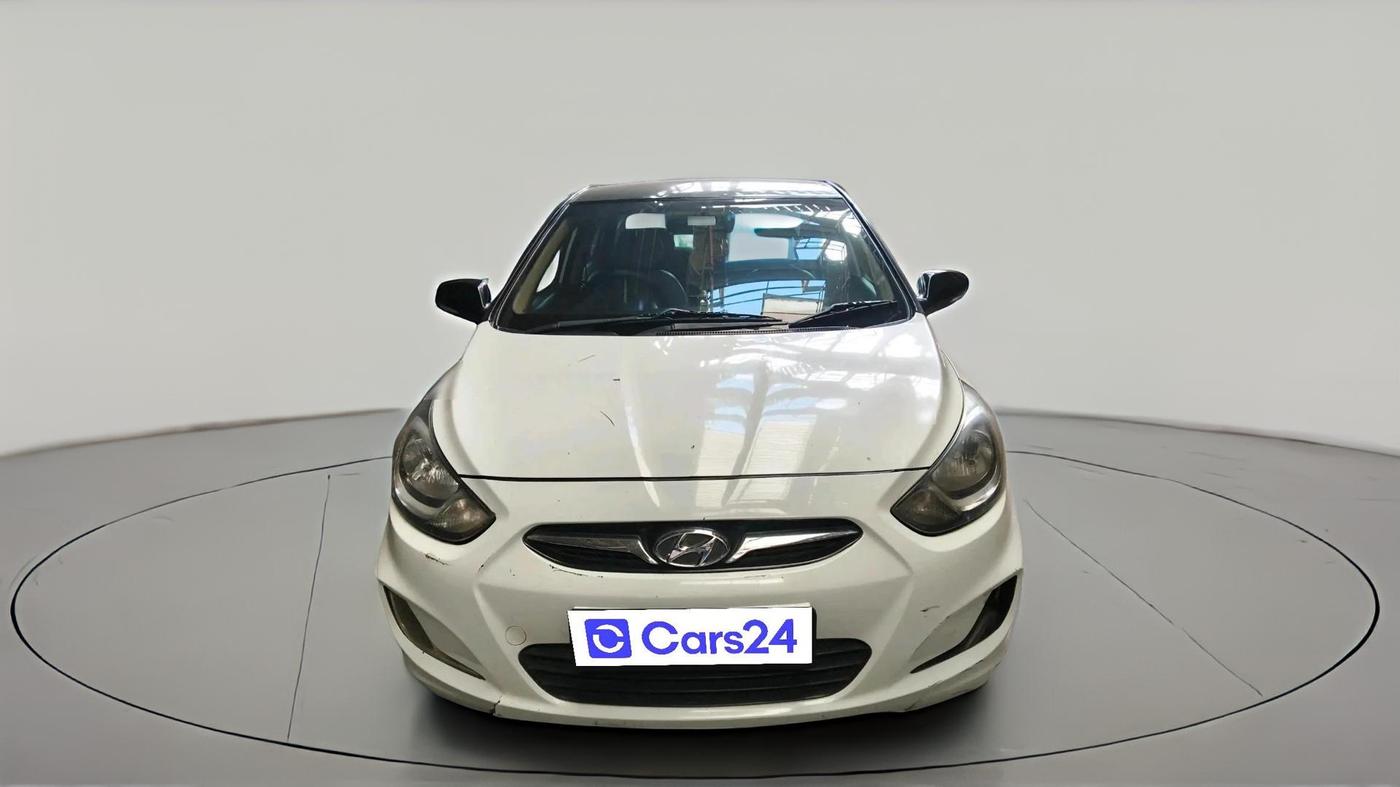 2012 Hyundai Verna FLUIDIC 1.6 CRDI EX, Diesel, Manual, 27,654 km, exterior