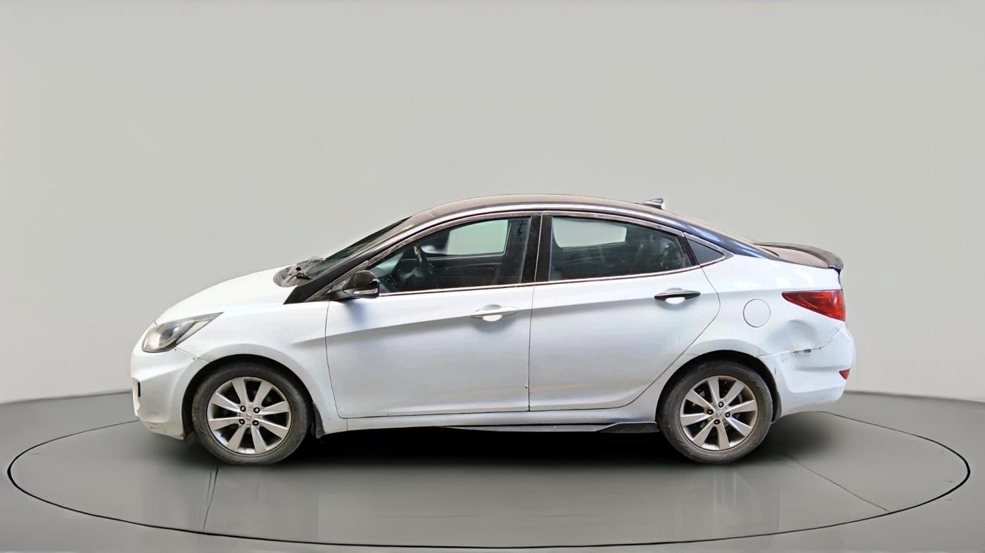 2012 Hyundai Verna FLUIDIC 1.6 CRDI EX, Diesel, Manual, 27,654 km, exterior