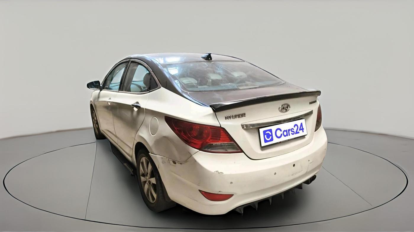 2012 Hyundai Verna FLUIDIC 1.6 CRDI EX, Diesel, Manual, 27,654 km, exterior