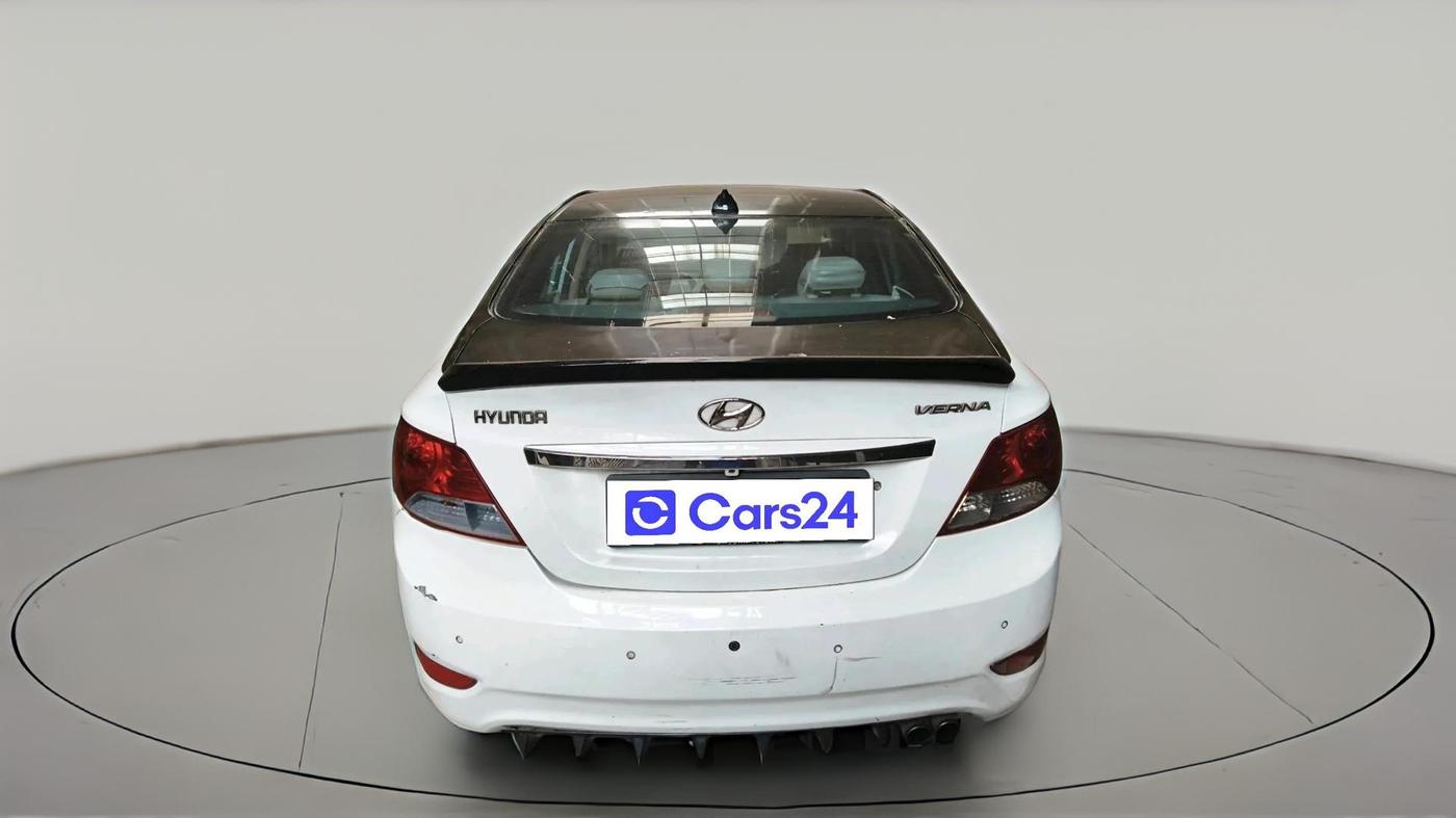 2012 Hyundai Verna FLUIDIC 1.6 CRDI EX, Diesel, Manual, 27,654 km, exterior