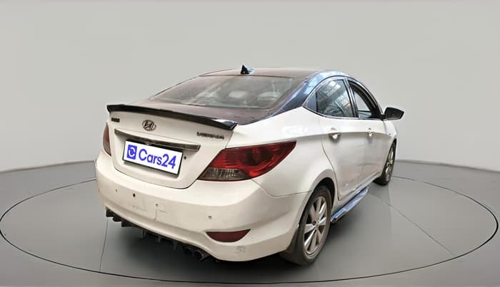 2012 Hyundai Verna FLUIDIC 1.6 CRDI EX, Diesel, Manual, 27,654 km, exterior