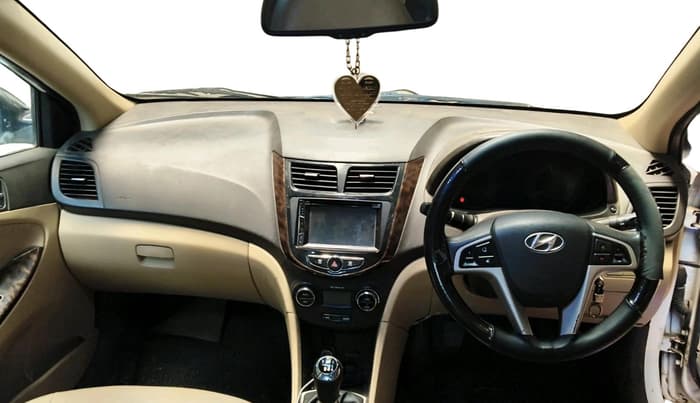 2012 Hyundai Verna FLUIDIC 1.6 CRDI EX, Diesel, Manual, 27,654 km, interior
