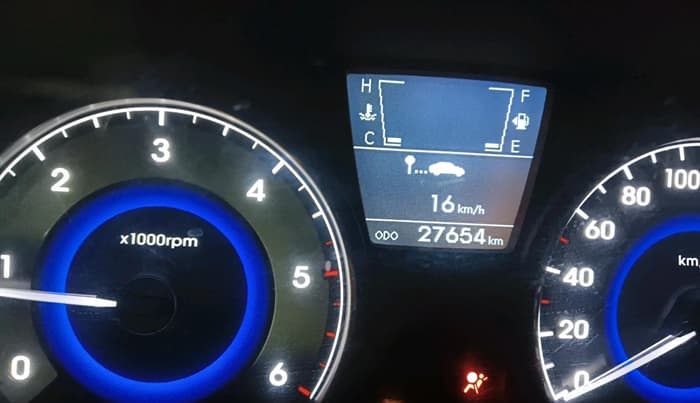 2012 Hyundai Verna FLUIDIC 1.6 CRDI EX, Diesel, Manual, 27,654 km, interior