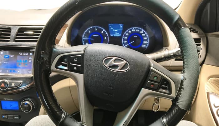 2012 Hyundai Verna FLUIDIC 1.6 CRDI EX, Diesel, Manual, 27,654 km, interior