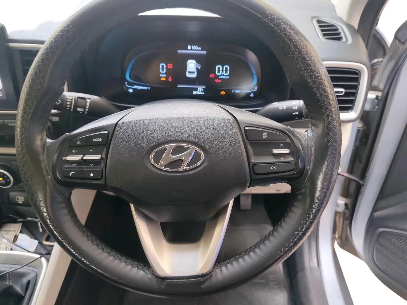 2022 Hyundai VENUE S PLUS 1.5 CRDI, Diesel, Manual, 34,765 km, interior
