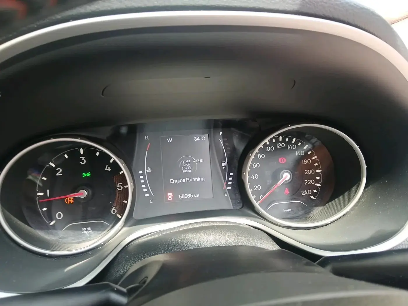 2017 Jeep Compass LIMITED 2.0 DIESEL, Diesel, Manual, 59,100 km, interior