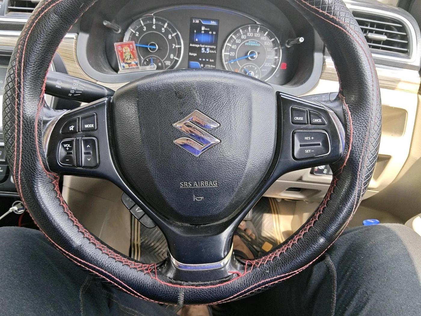 2018 Maruti Ciaz ALPHA 1.5 SHVS PETROL, CNG, Manual, 81,982 km, interior