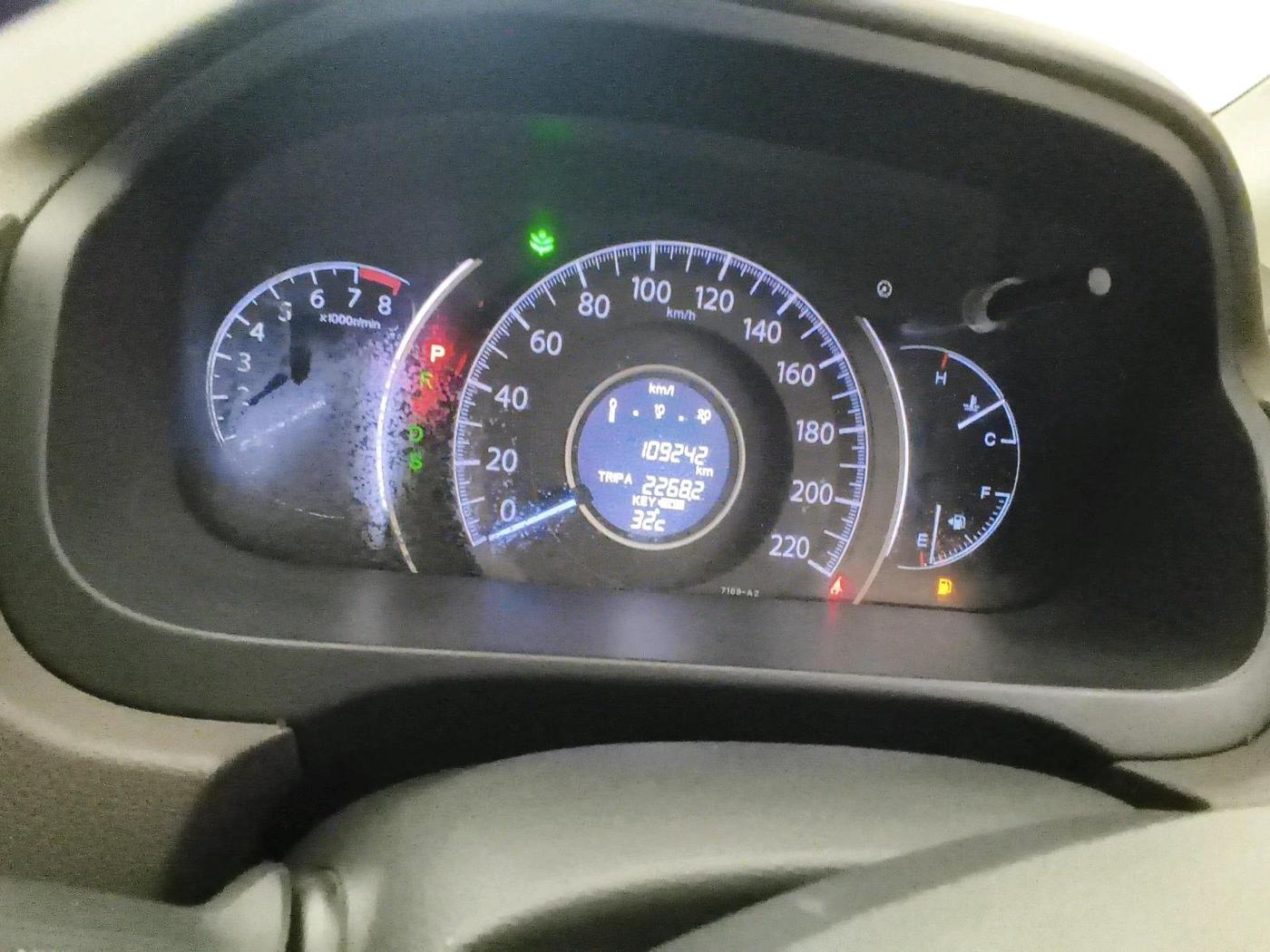 2016 Honda CRV 2.4L 2WD AT, Petrol, Automatic, 1,09,242 km, interior