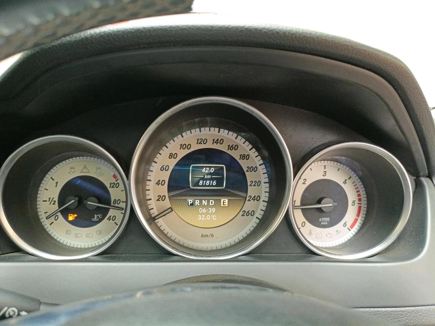 2011 Mercedes Benz C Class C 250 CDI, Diesel, Automatic, 81,816 km, interior
