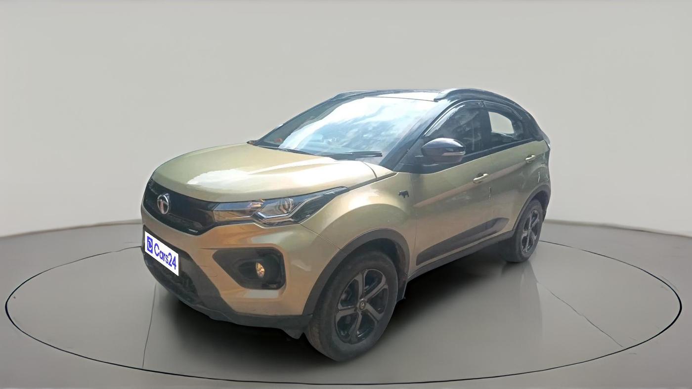 2022 Tata NEXON XZA PLUS (PREMIUM) KAZIRANGA PETROL, CNG, Automatic, 26,792 km, exterior