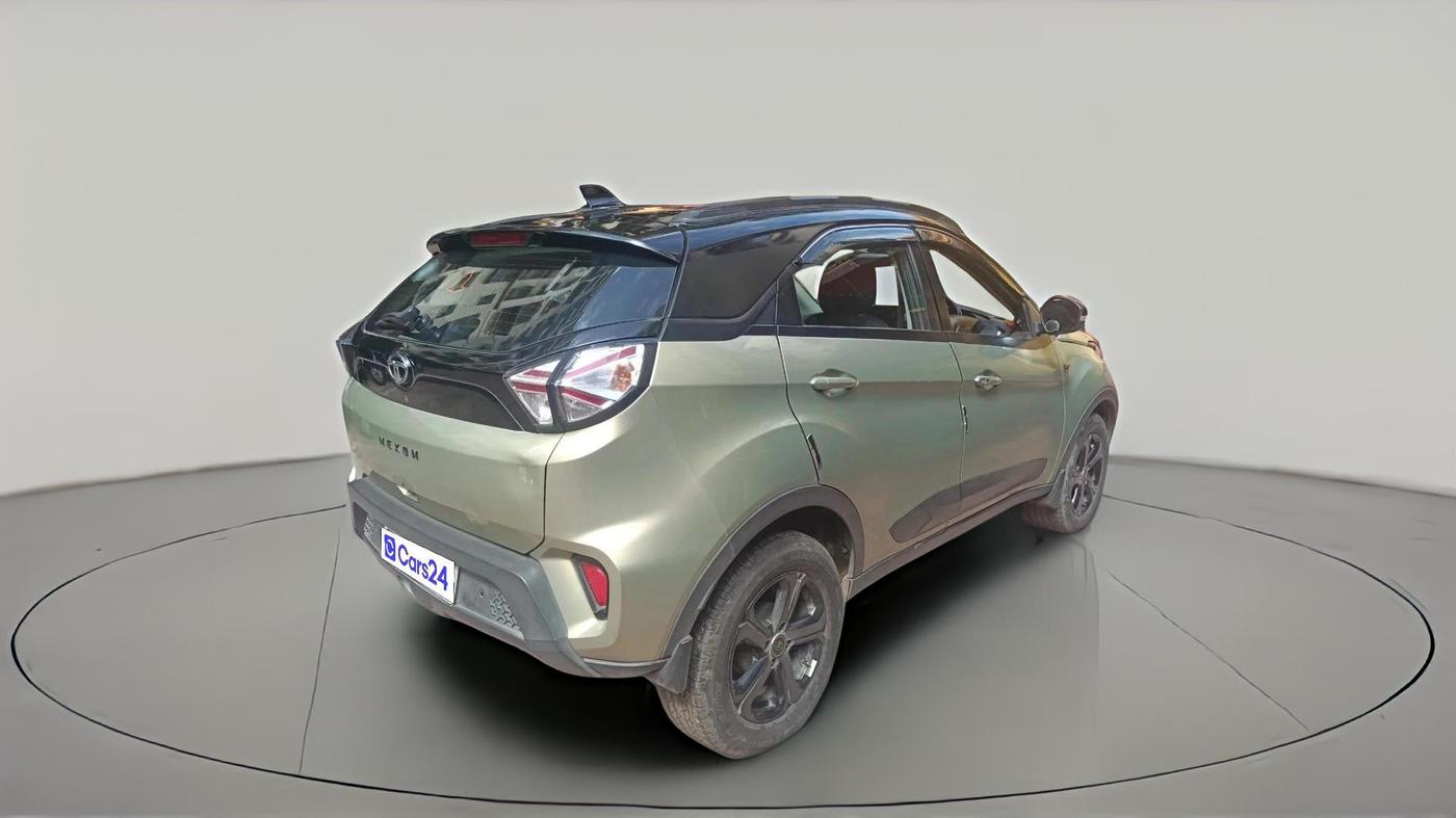 2022 Tata NEXON XZA PLUS (PREMIUM) KAZIRANGA PETROL, CNG, Automatic, 26,792 km, exterior