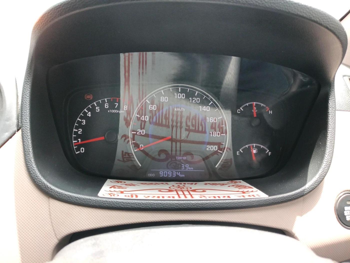 2014 Hyundai Grand i10 ASTA 1.2 KAPPA VTVT, Petrol, Manual, 90,934 km, interior