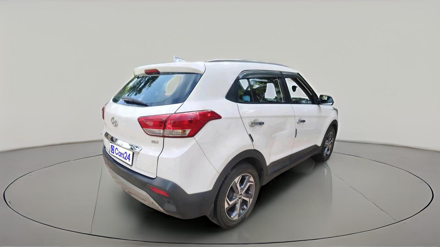 2018 Hyundai Creta SX (O) 1.6 PETROL, Petrol, Manual, 85,997 km, exterior