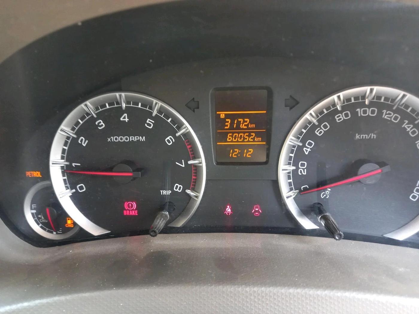 2016 Maruti Ertiga VXI CNG, CNG, Manual, 60,052 km, interior