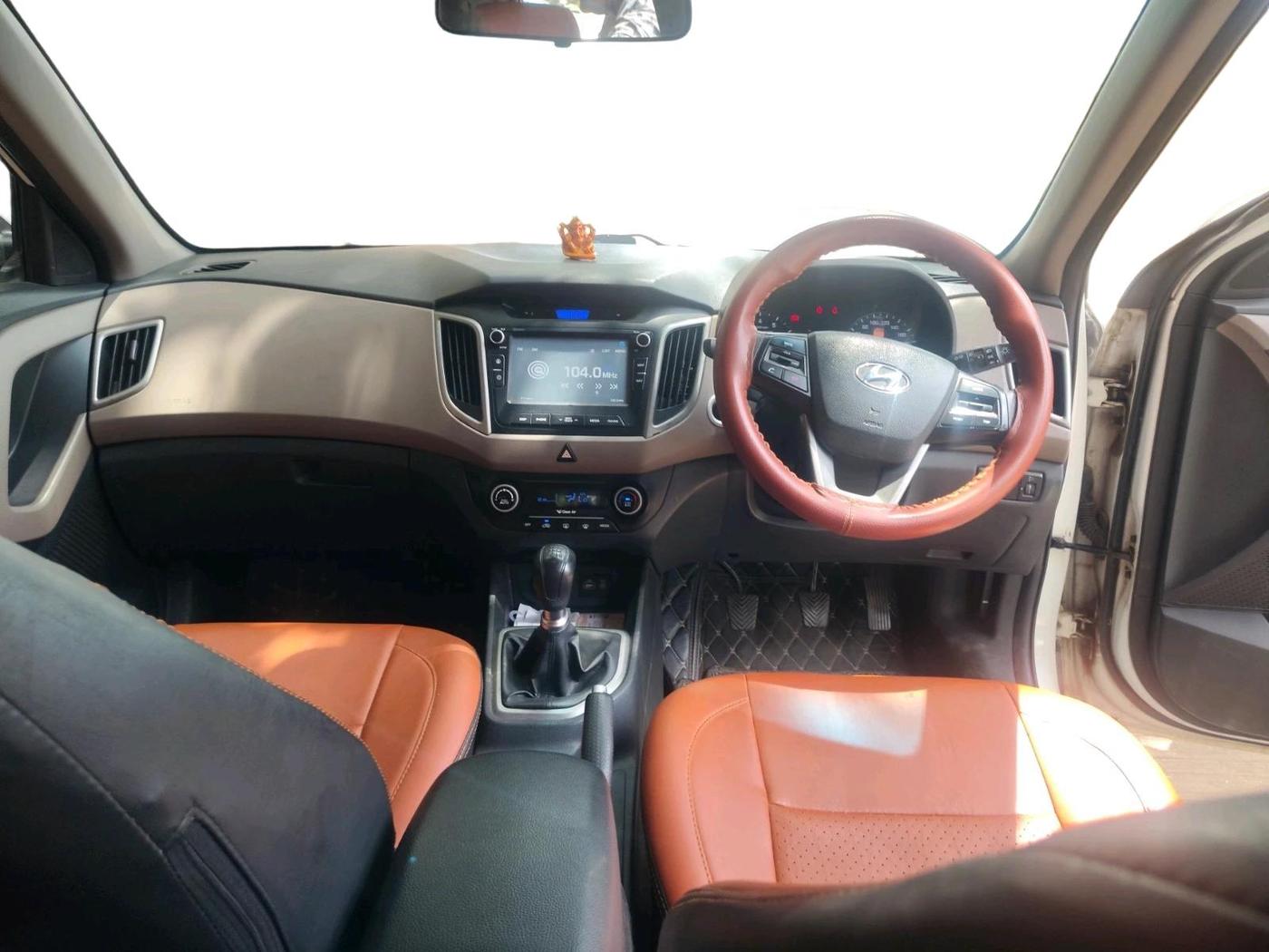 2015 Hyundai Creta  SX 1.6 Petrol , Petrol, Manual, 97,878 km, interior