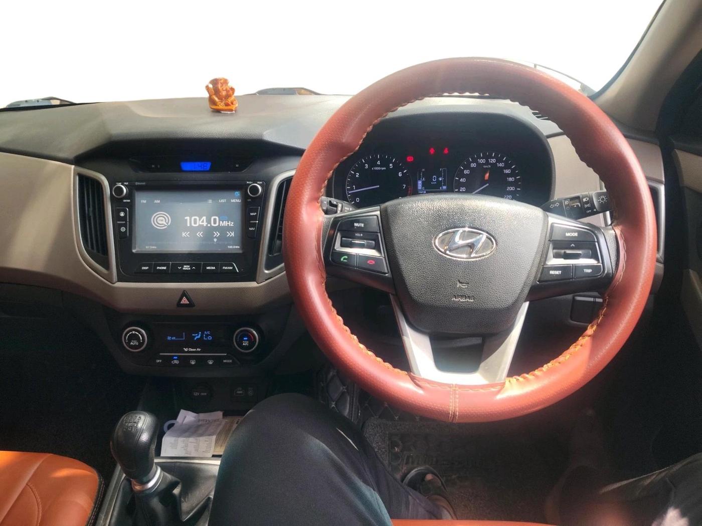 2015 Hyundai Creta  SX 1.6 Petrol , Petrol, Manual, 97,878 km, interior