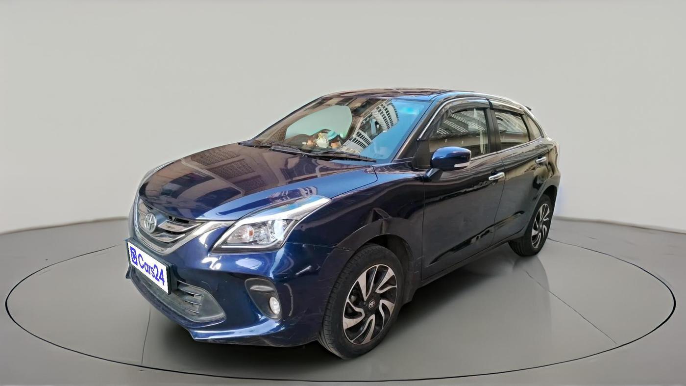 2021 Toyota Glanza G CVT, Petrol, Automatic, 26,757 km, exterior