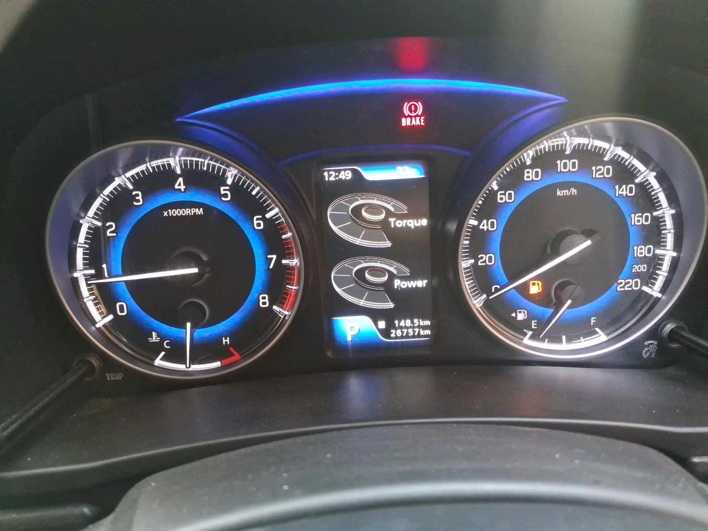 2021 Toyota Glanza G CVT, Petrol, Automatic, 26,757 km, interior