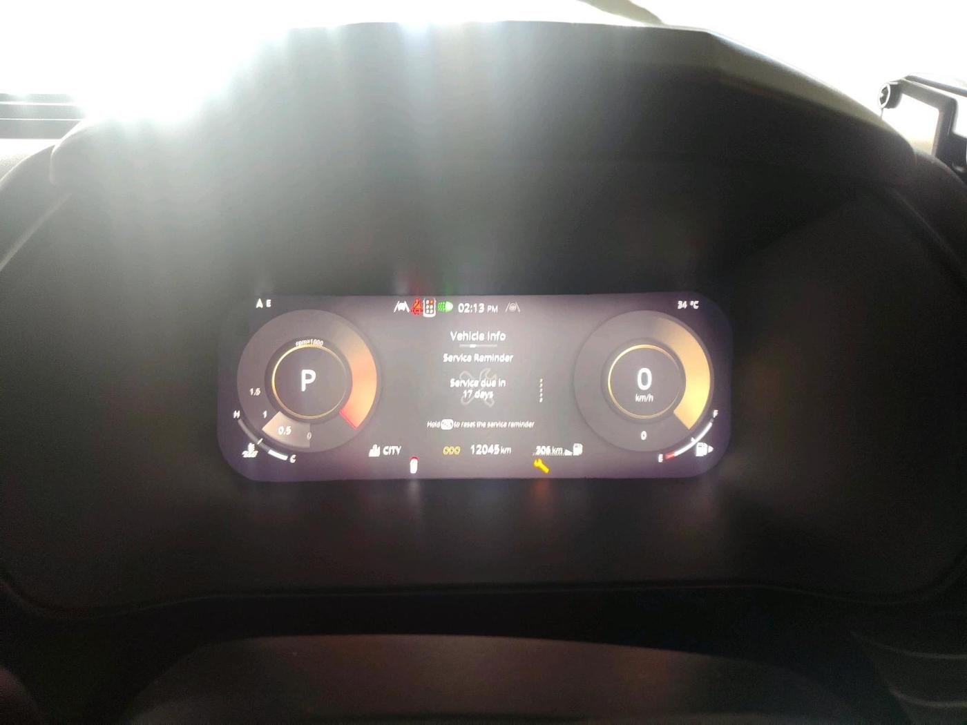 2024 Tata Safari Accomplished Plus AT, Diesel, Automatic, 12,045 km, interior