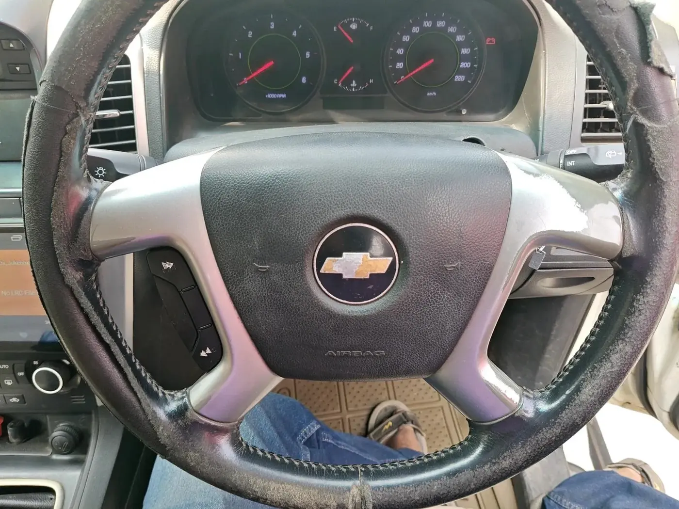 2012 Chevrolet Captiva XTREME, Diesel, Manual, 1,63,201 km, interior