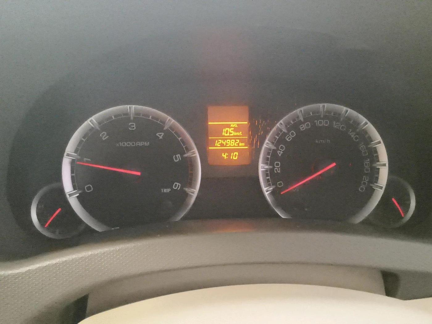 2012 Maruti Ertiga VDI, Diesel, Manual, 1,24,982 km, interior