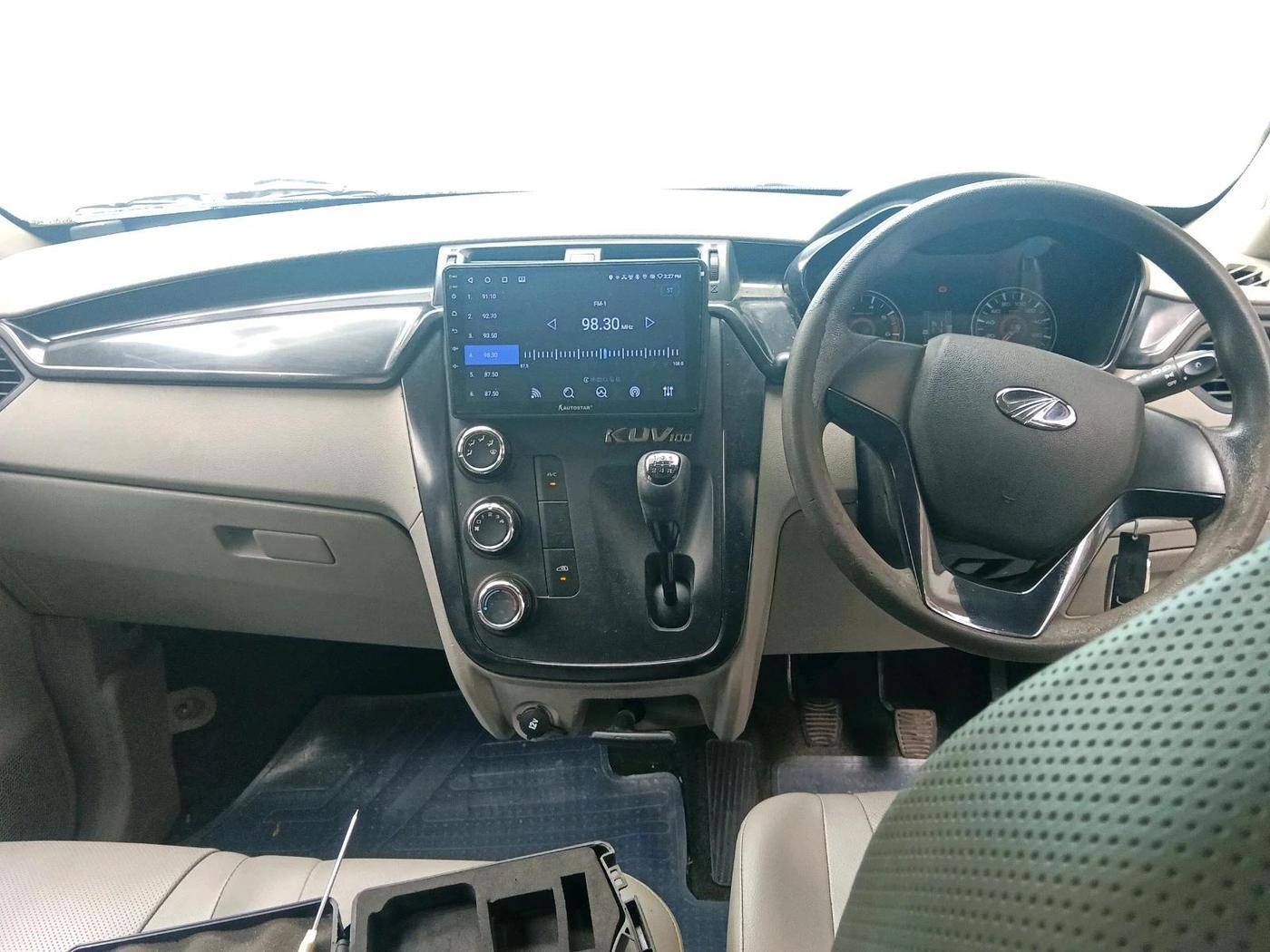 2016 Mahindra Kuv100 K2 6 STR, Petrol, Manual, interior