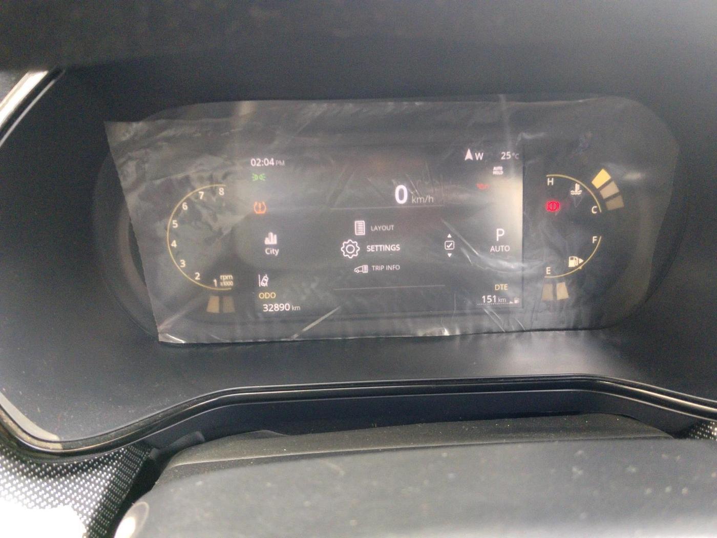2023 Tata Safari XZA PLUS O RED DARK , Diesel, Automatic, 32,890 km, interior