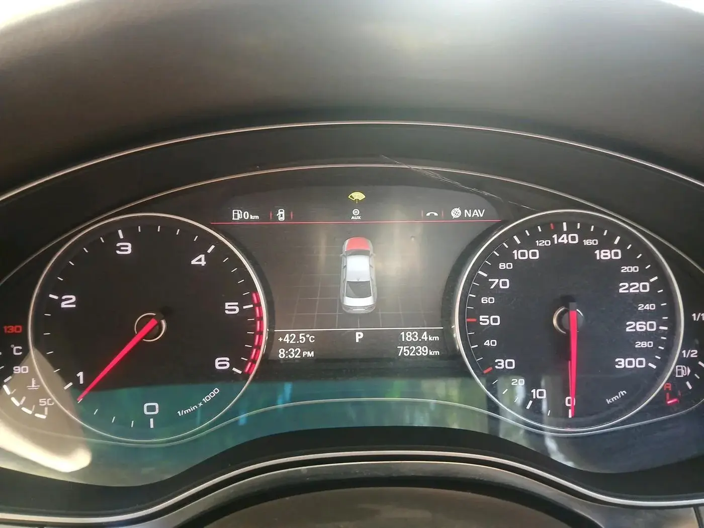 2011 Audi A6 2.0 TDI PREMIUM PLUS, Diesel, Automatic, 75,239 km, interior