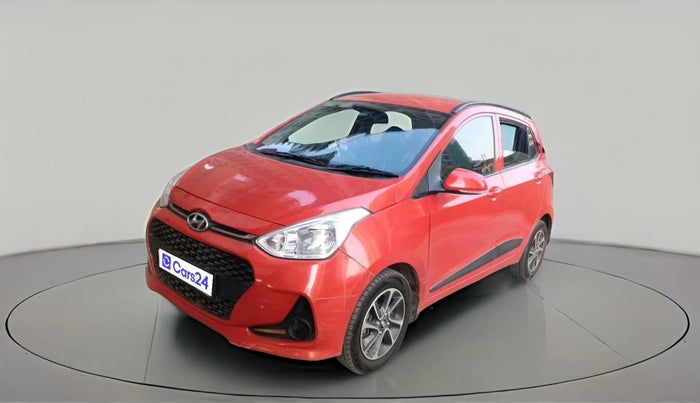 2017 Hyundai Grand i10 SPORTZ (O) AT 1.2 KAPPA VTVT, Petrol, Automatic, 51,855 km, exterior