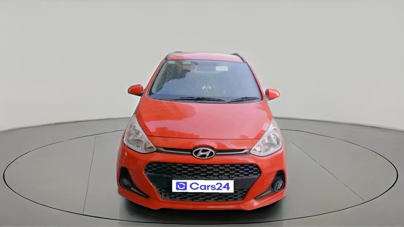 2017 Hyundai Grand i10 SPORTZ (O) AT 1.2 KAPPA VTVT, Petrol, Automatic, 51,855 km, exterior