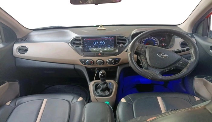 2017 Hyundai Grand i10 SPORTZ (O) AT 1.2 KAPPA VTVT, Petrol, Automatic, 51,855 km, interior