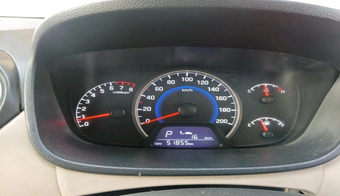 2017 Hyundai Grand i10 SPORTZ (O) AT 1.2 KAPPA VTVT, Petrol, Automatic, 51,855 km, interior