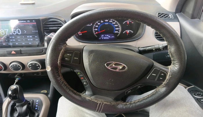 2017 Hyundai Grand i10 SPORTZ (O) AT 1.2 KAPPA VTVT, Petrol, Automatic, 51,855 km, interior