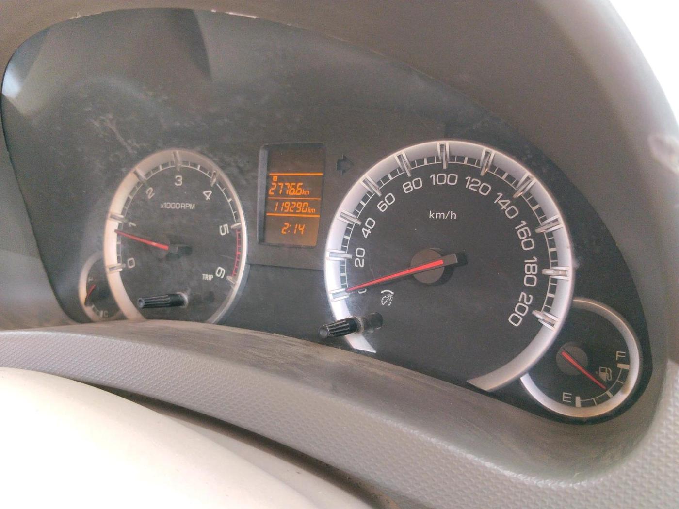 2012 Maruti Ertiga VDI, Diesel, Manual, 1,19,290 km, interior