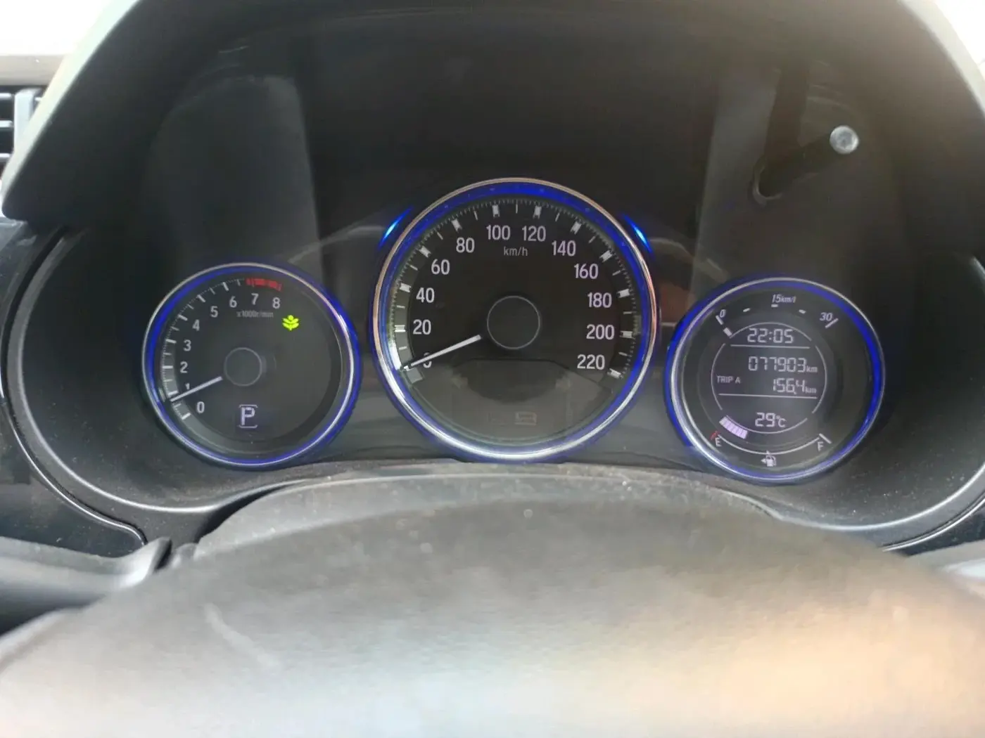 2016 Honda City 1.5L I-VTEC VX CVT, CNG, Automatic, 77,903 km, interior