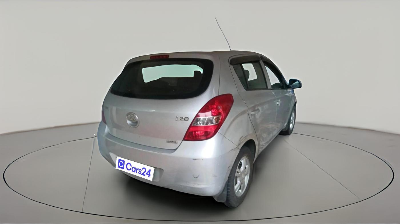 2011 Hyundai i20 SPORTZ 1.2, Petrol, Manual, 68,960 km, exterior