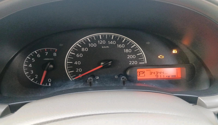 2014 Nissan Sunny XL CVT, CNG, Automatic, 34,344 km, interior
