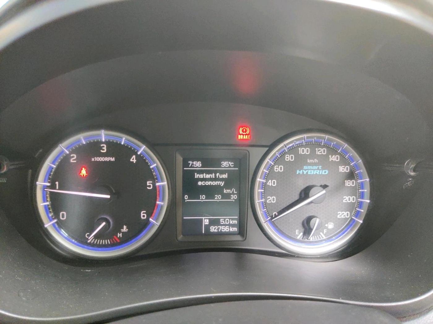 2019 Maruti S Cross ZETA 1.3, Diesel, Manual, 94,393 km, interior