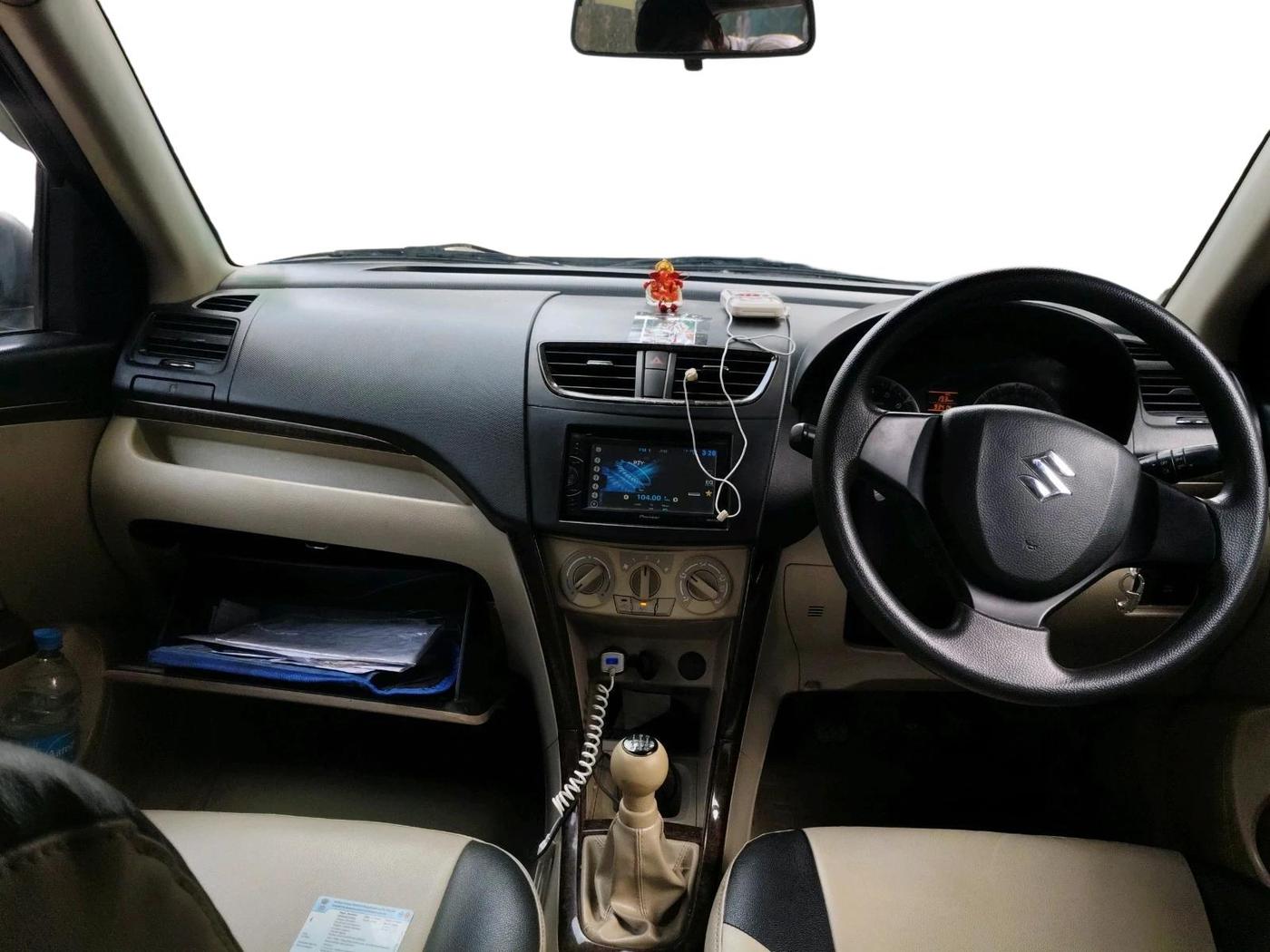 2013 Maruti Swift Dzire VXI, Petrol, Manual, 93,414 km, interior