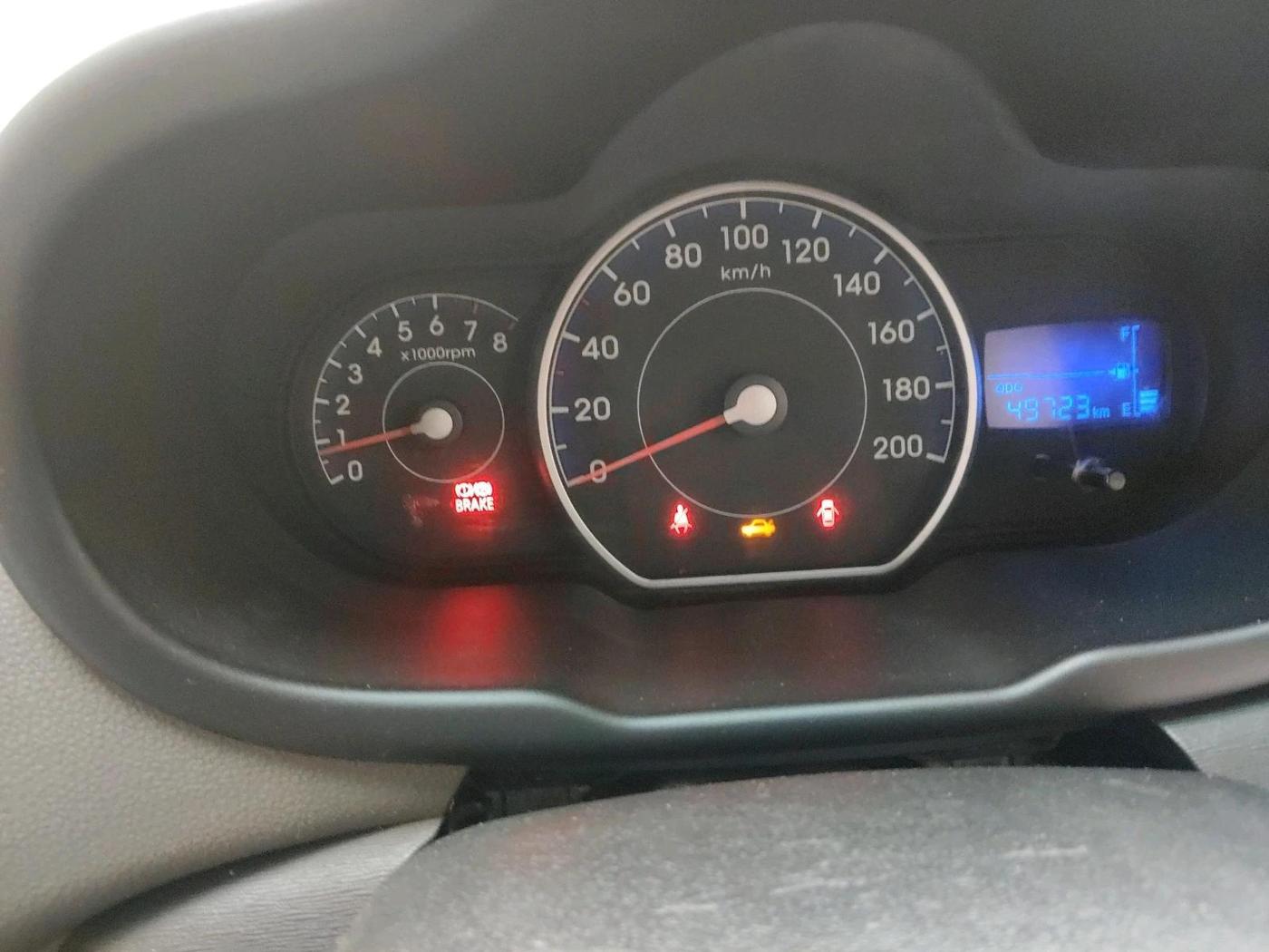 2011 Hyundai i10 SPORTZ 1.2, Petrol, Manual, 49,723 km, interior