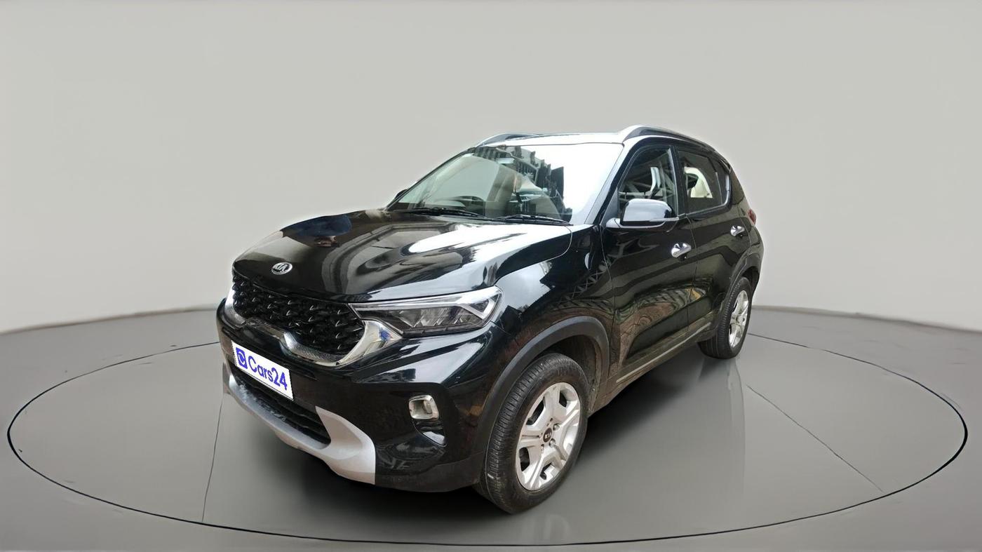 2020 KIA SONET HTX 1.0 IMT, Petrol, Manual, 86,999 km, exterior