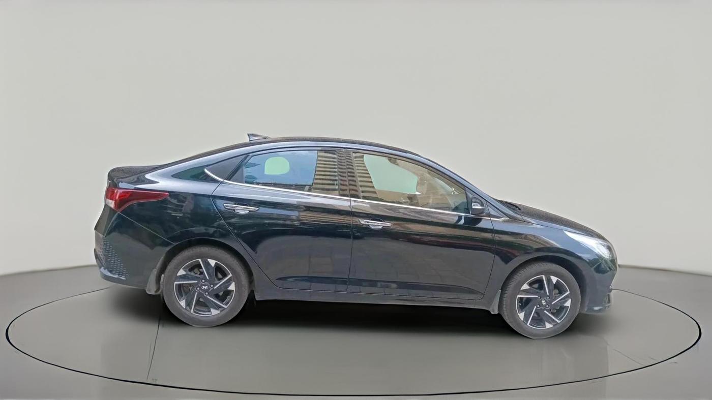 2021 Hyundai Verna SX (O) 1.0 TURBO DCT, Petrol, Automatic, 23,373 km, exterior