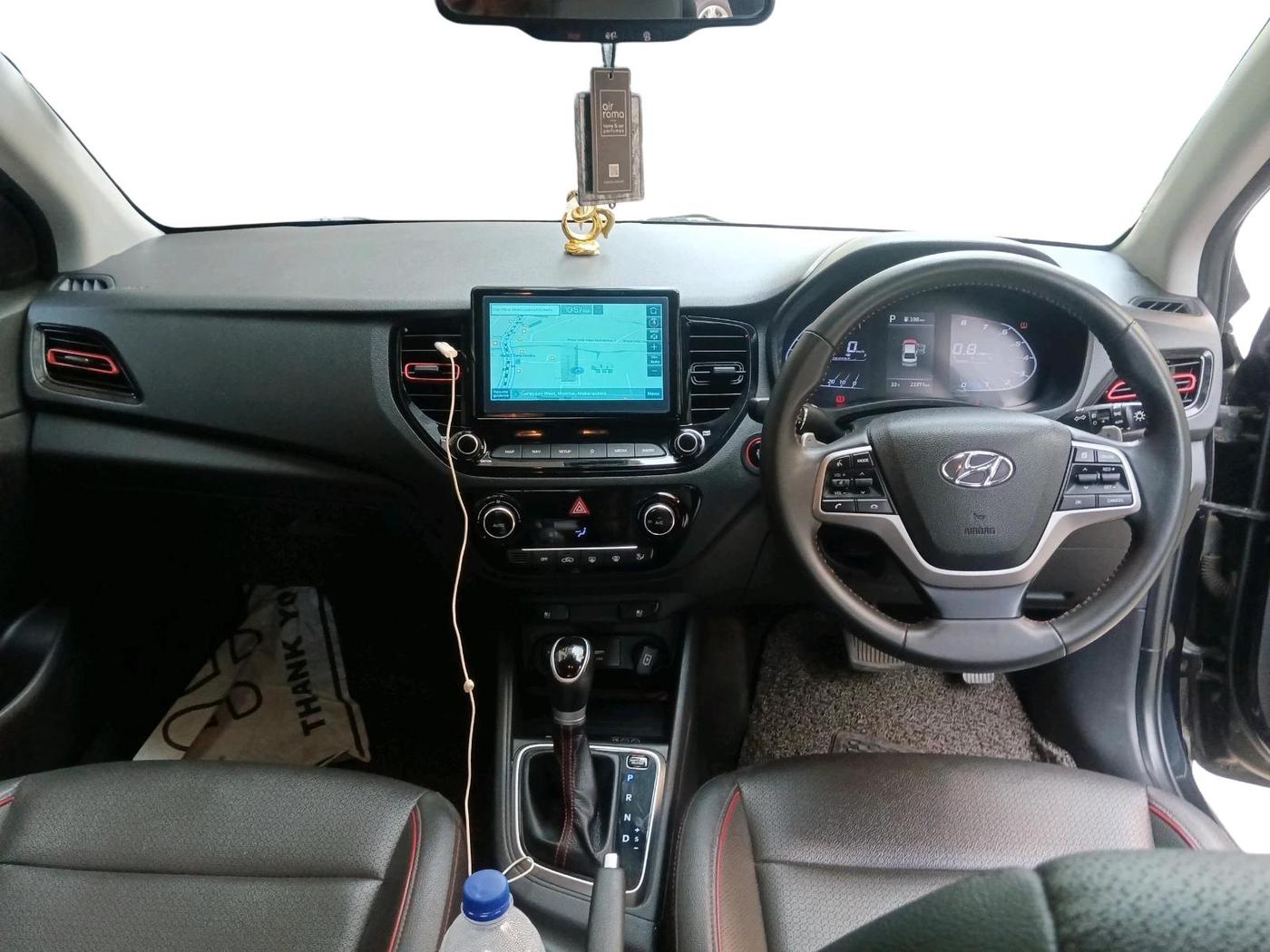 2021 Hyundai Verna SX (O) 1.0 TURBO DCT, Petrol, Automatic, 23,373 km, interior