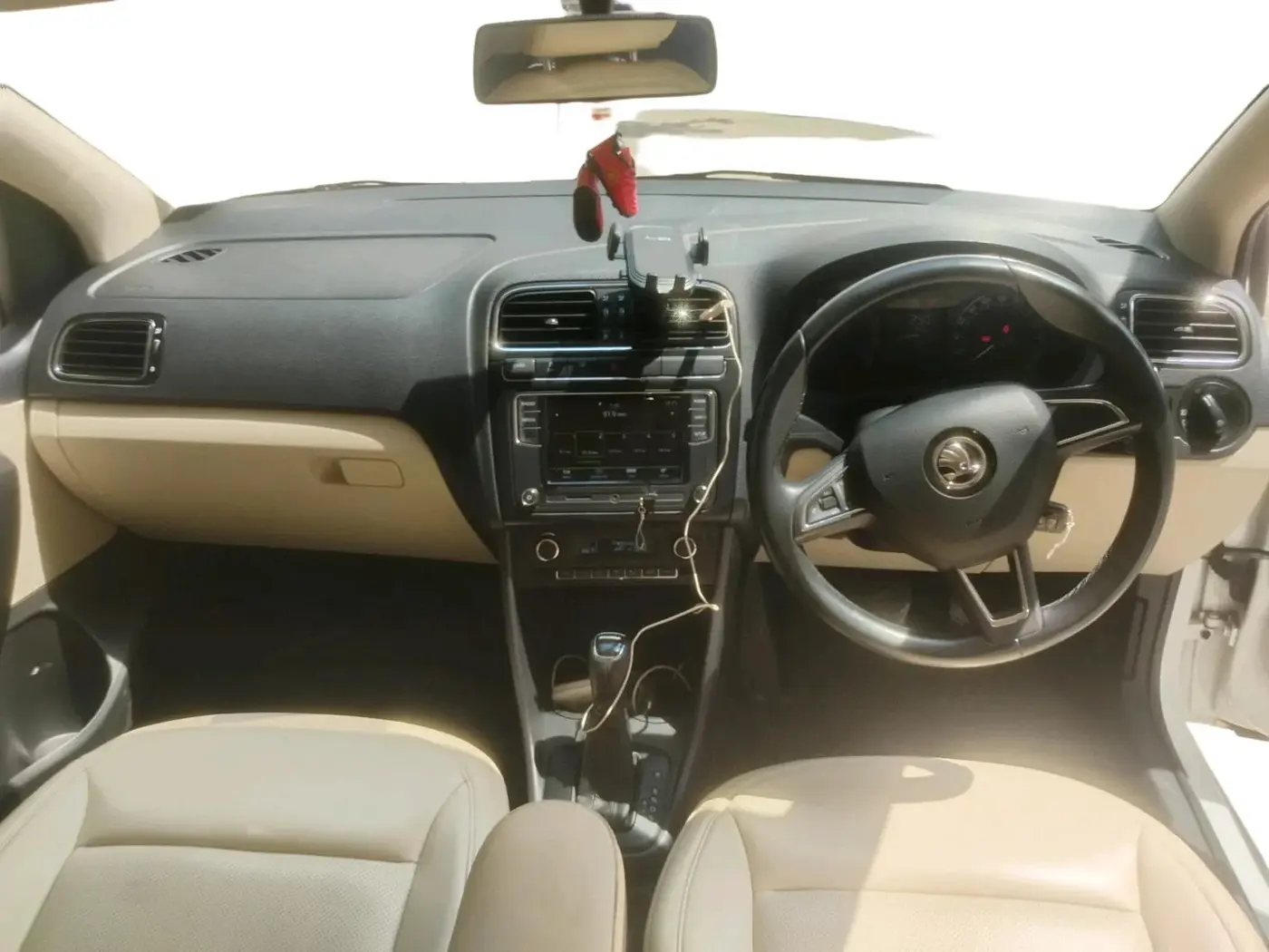 2021 Skoda Rapid AMBITION AT TSI, Petrol, Automatic, 43,456 km, interior