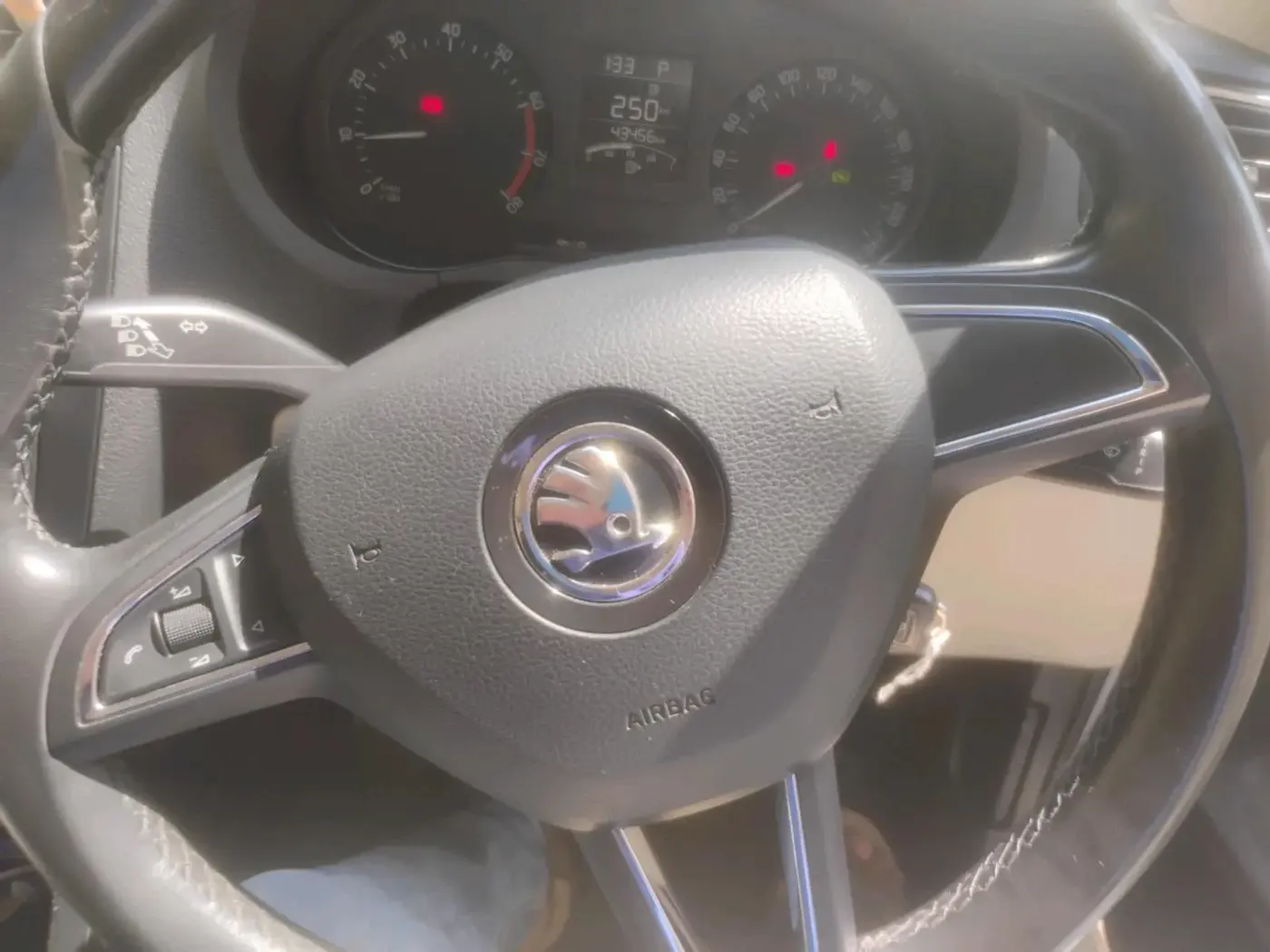 2021 Skoda Rapid AMBITION AT TSI, Petrol, Automatic, 43,456 km, interior