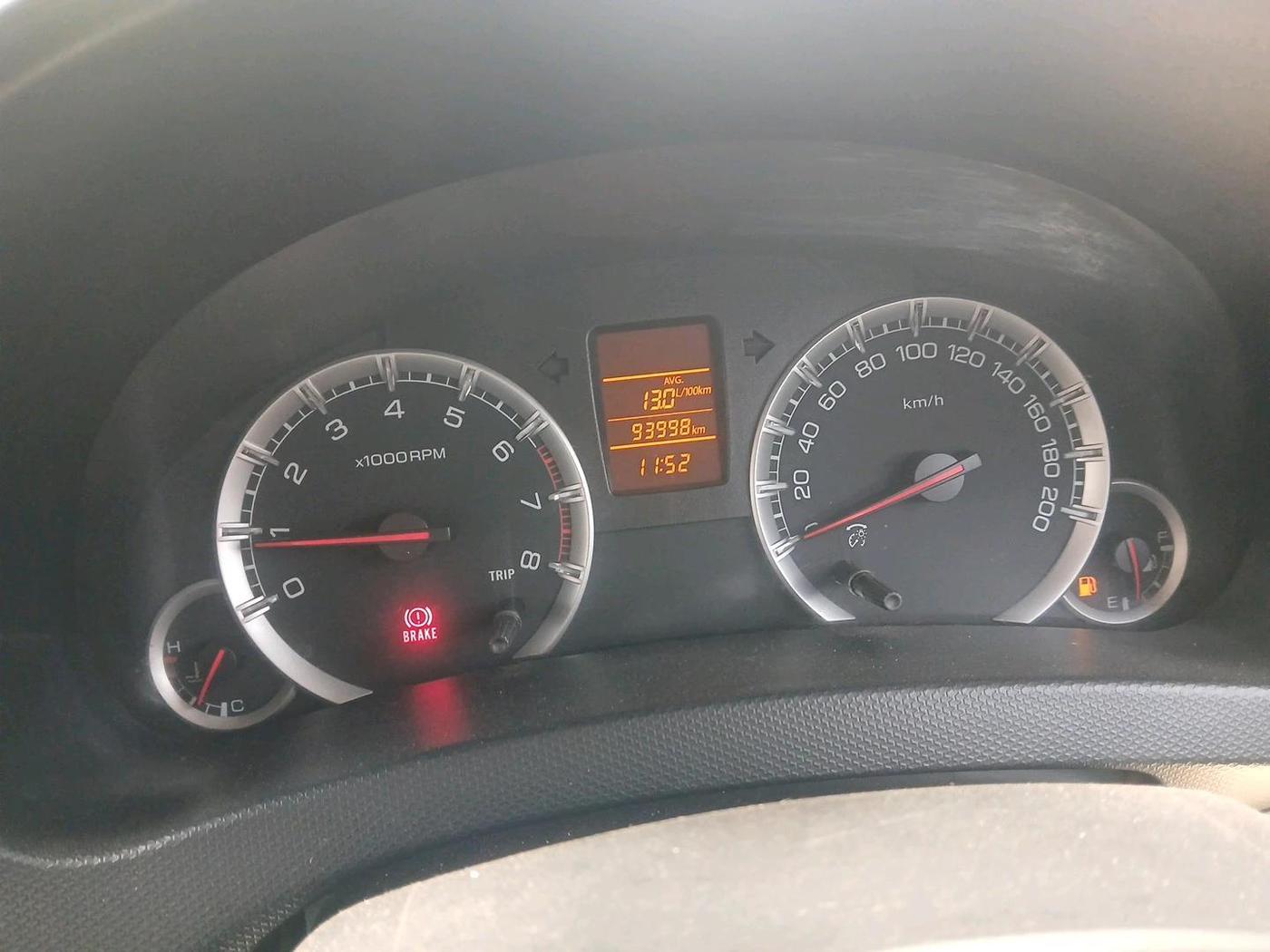 2013 Maruti Swift Dzire VXI, Petrol, Manual, 93,998 km, interior