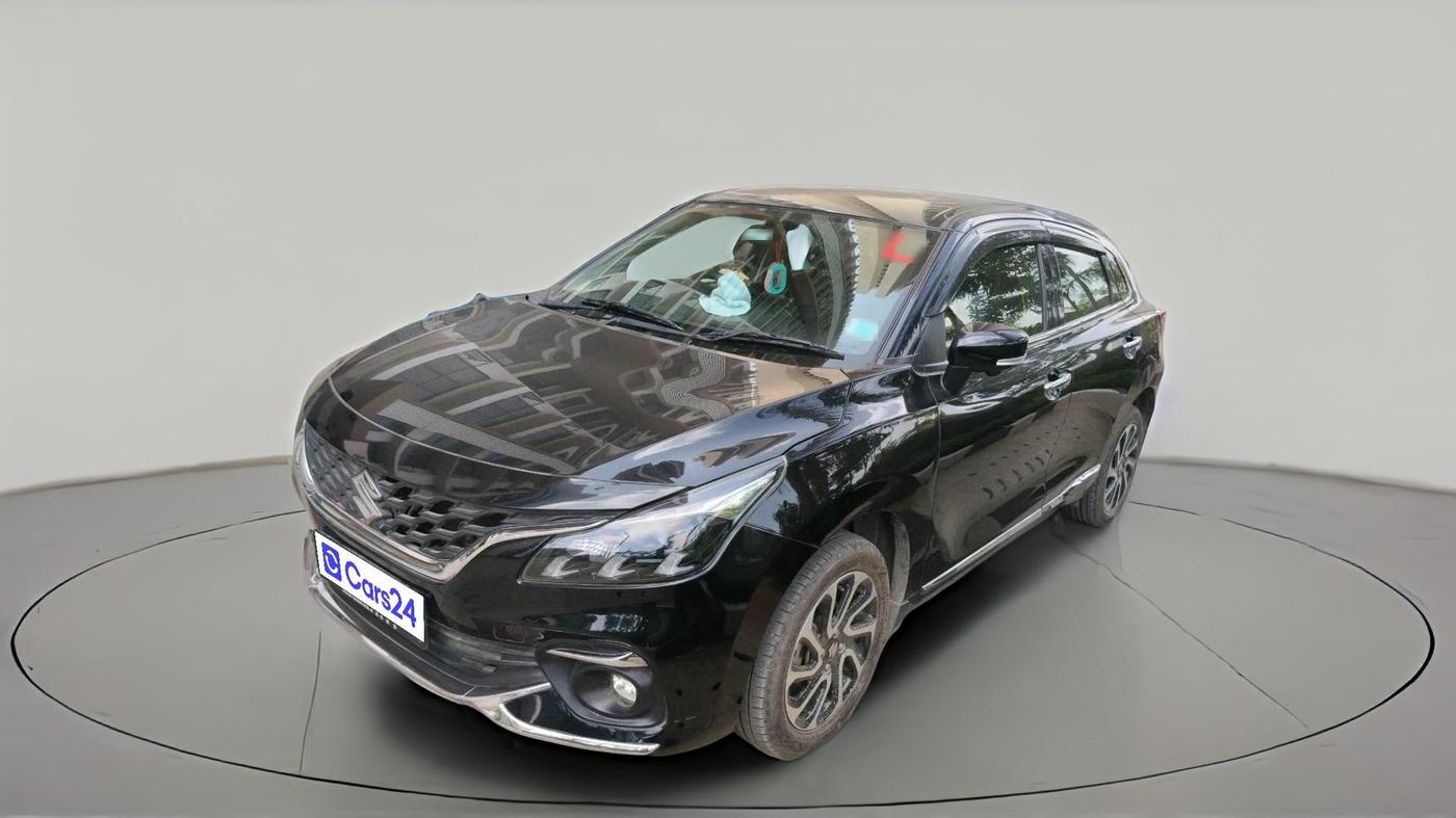 2023 Maruti Baleno ALPHA 1.2 AGS, Petrol, Automatic, 10,181 km, exterior