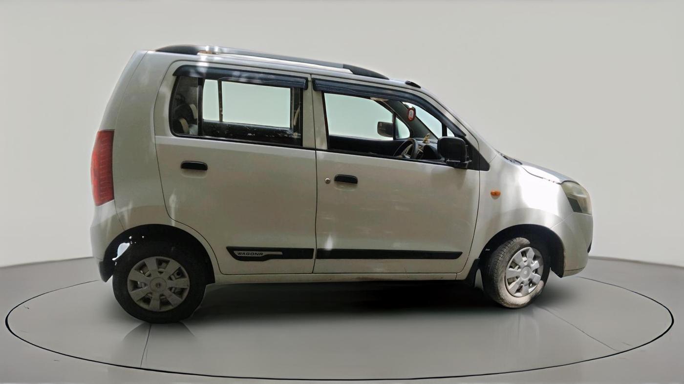 2011 Maruti Wagon R 1.0 LXI, Petrol, Manual, 70,420 km, exterior